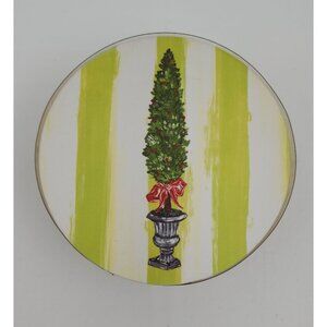 Mainstreet Collection Paper Coasters Topiary Design with Bow Unused